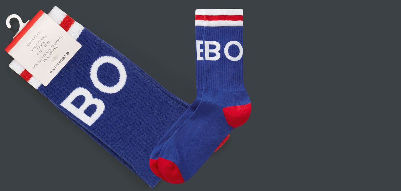 Bjorn Borg Stripe Socks 1158, color Nee