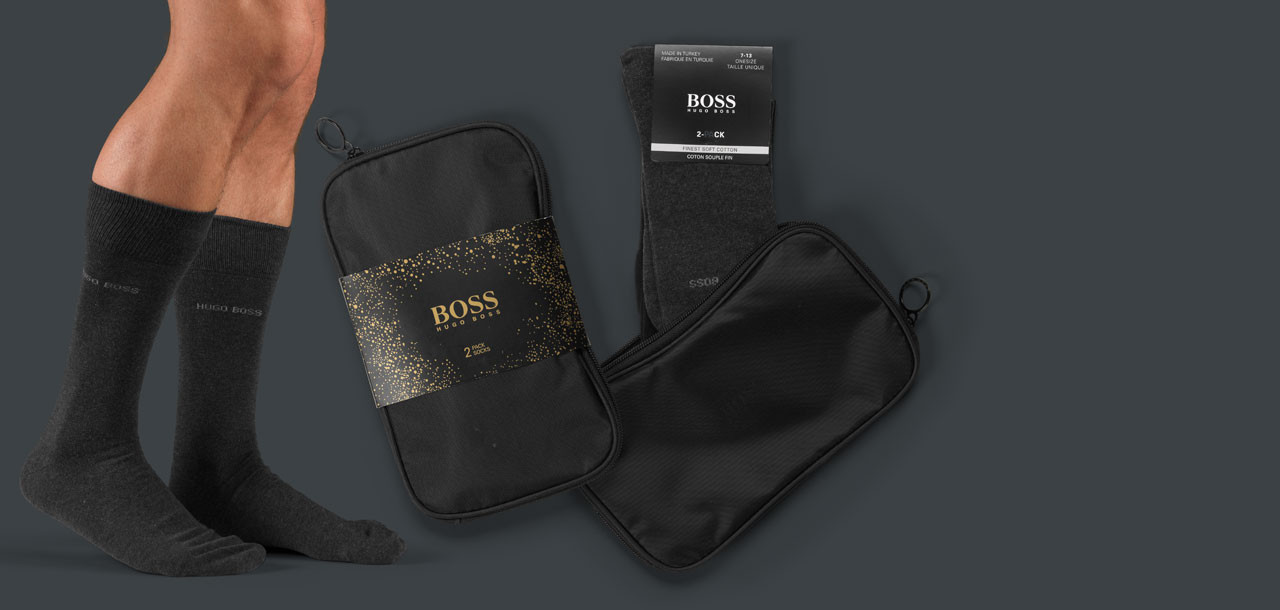 Boss Giftset Bag Socks 2-Pack 286, color Nee