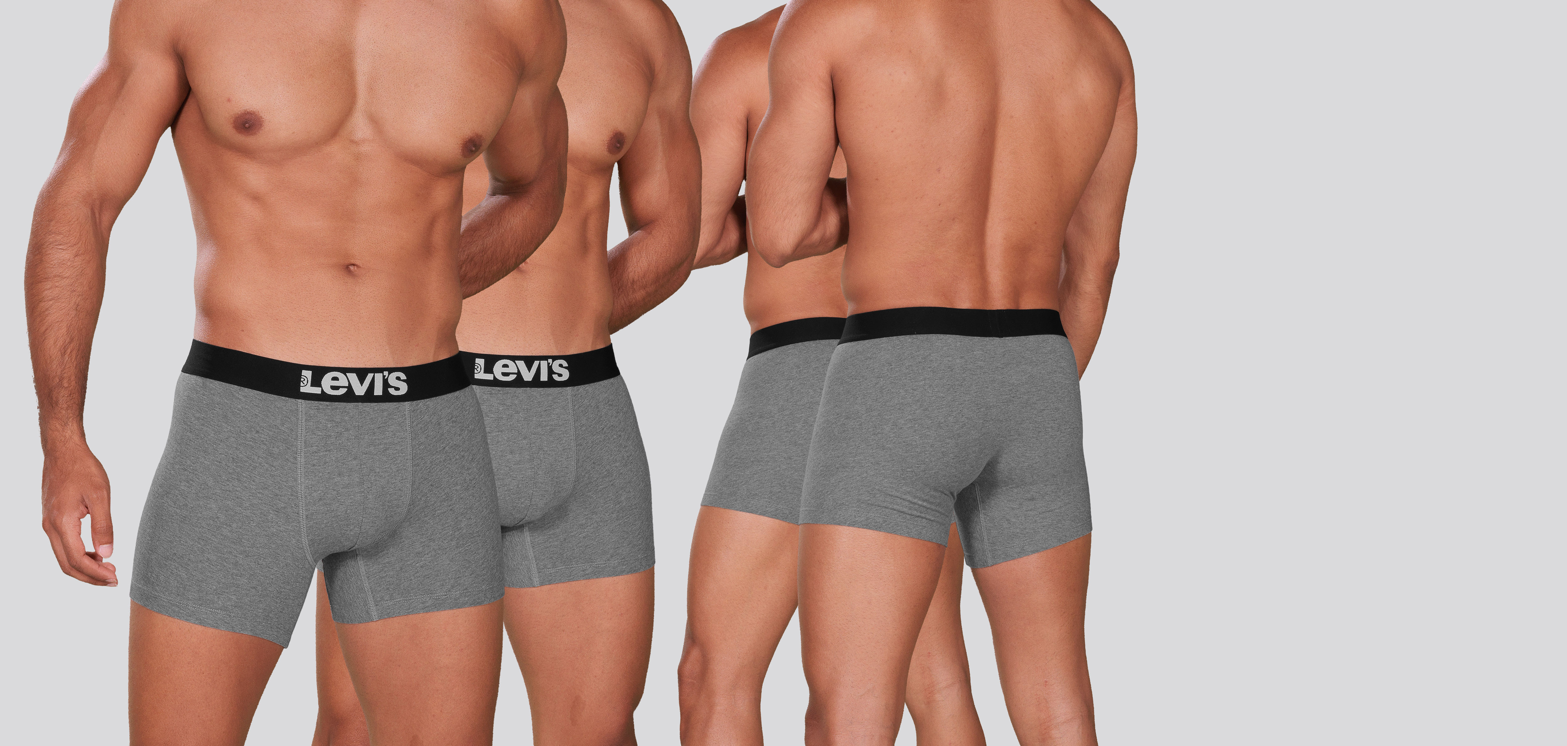 Levi_s Solid Basic Boxer Brief 2-Pack 1001