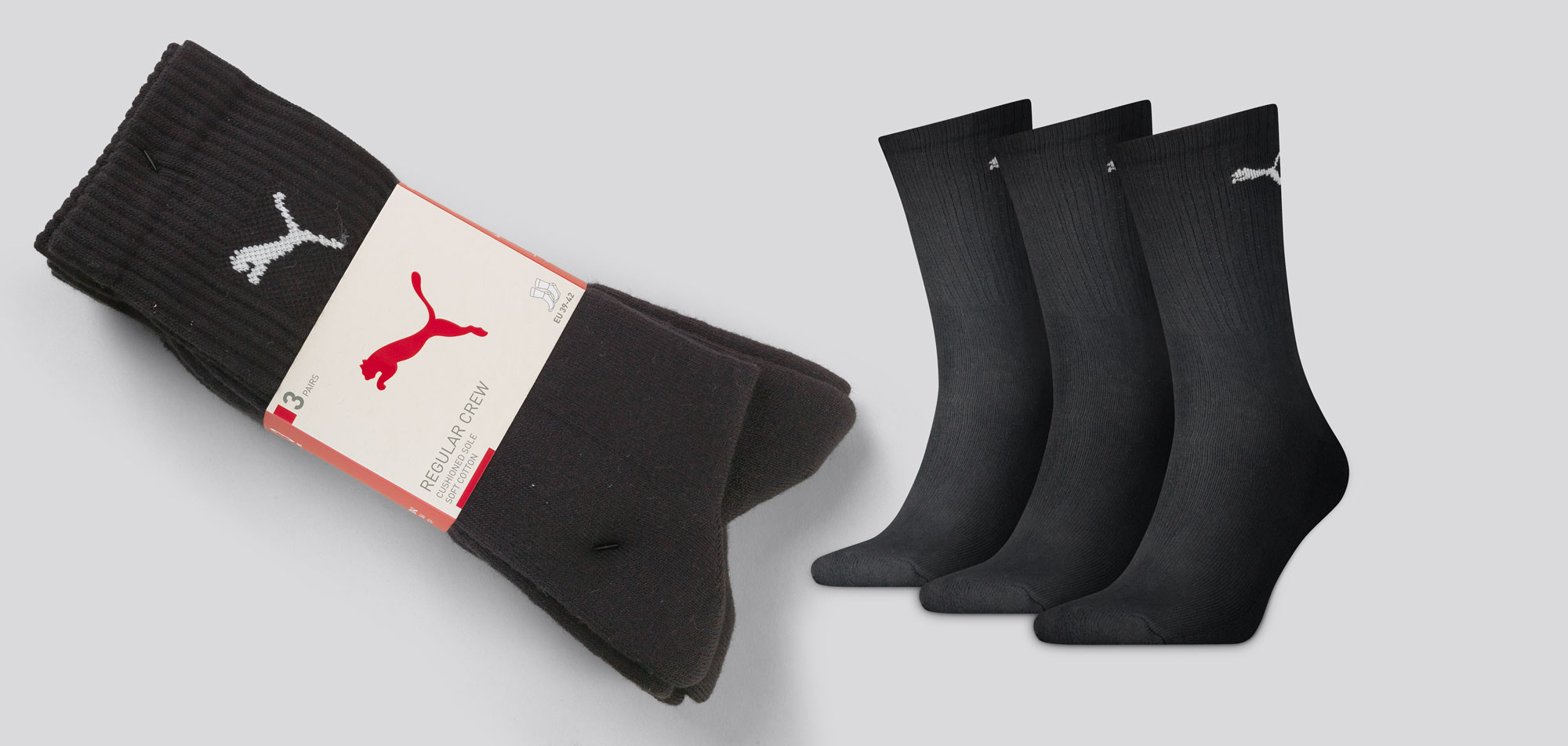 Puma Sport Socks 3-Pack 7312, color Nee