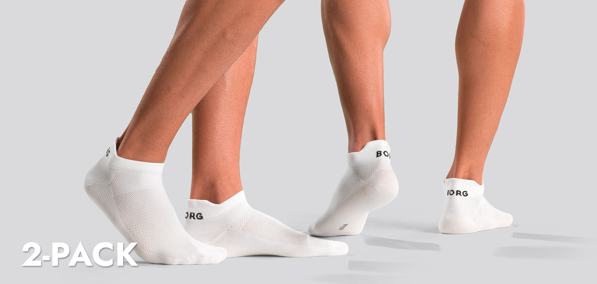 Bjorn Borg Performance Steps Socks 2-Pack 1391, color Nee