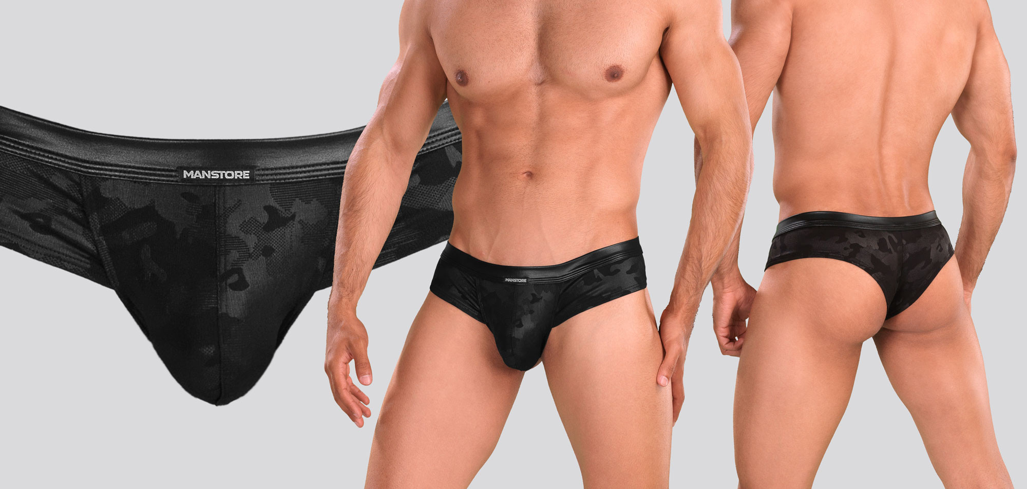 Manstore M2115 Cheeky Brief, color Nee