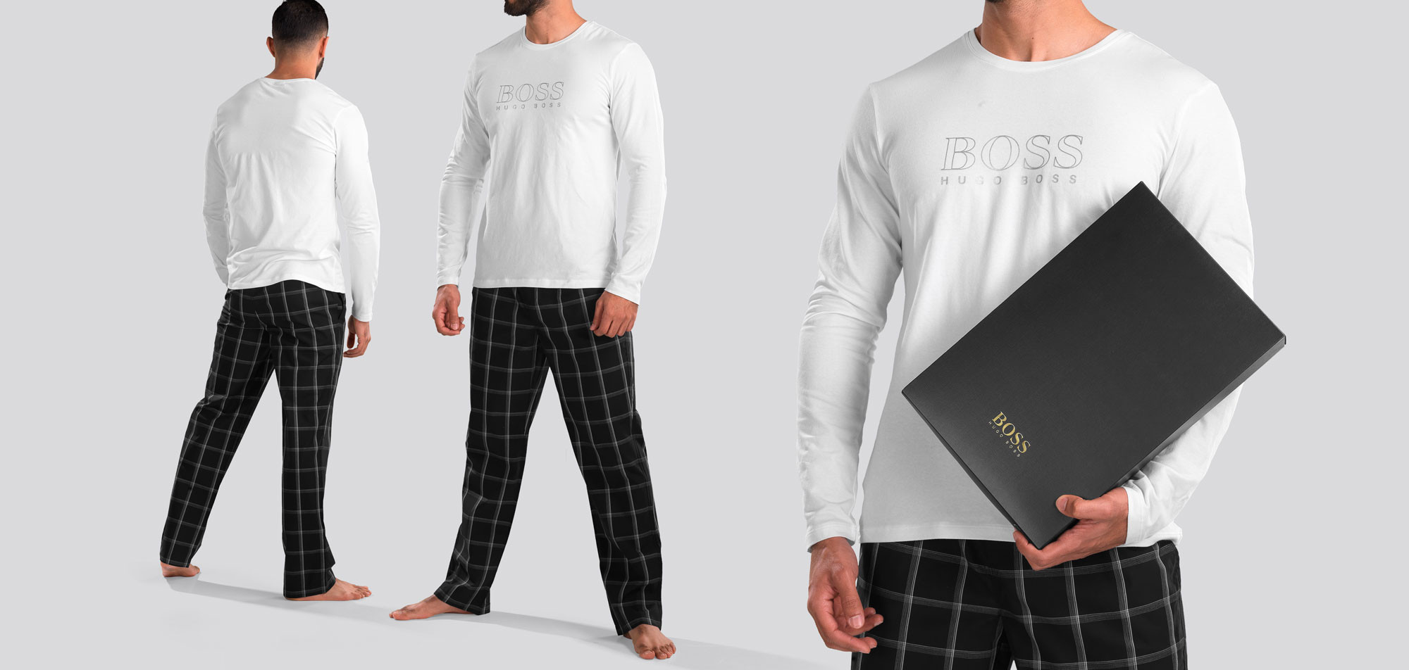 Boss Urban Long Pyjama Set 523, color Nee