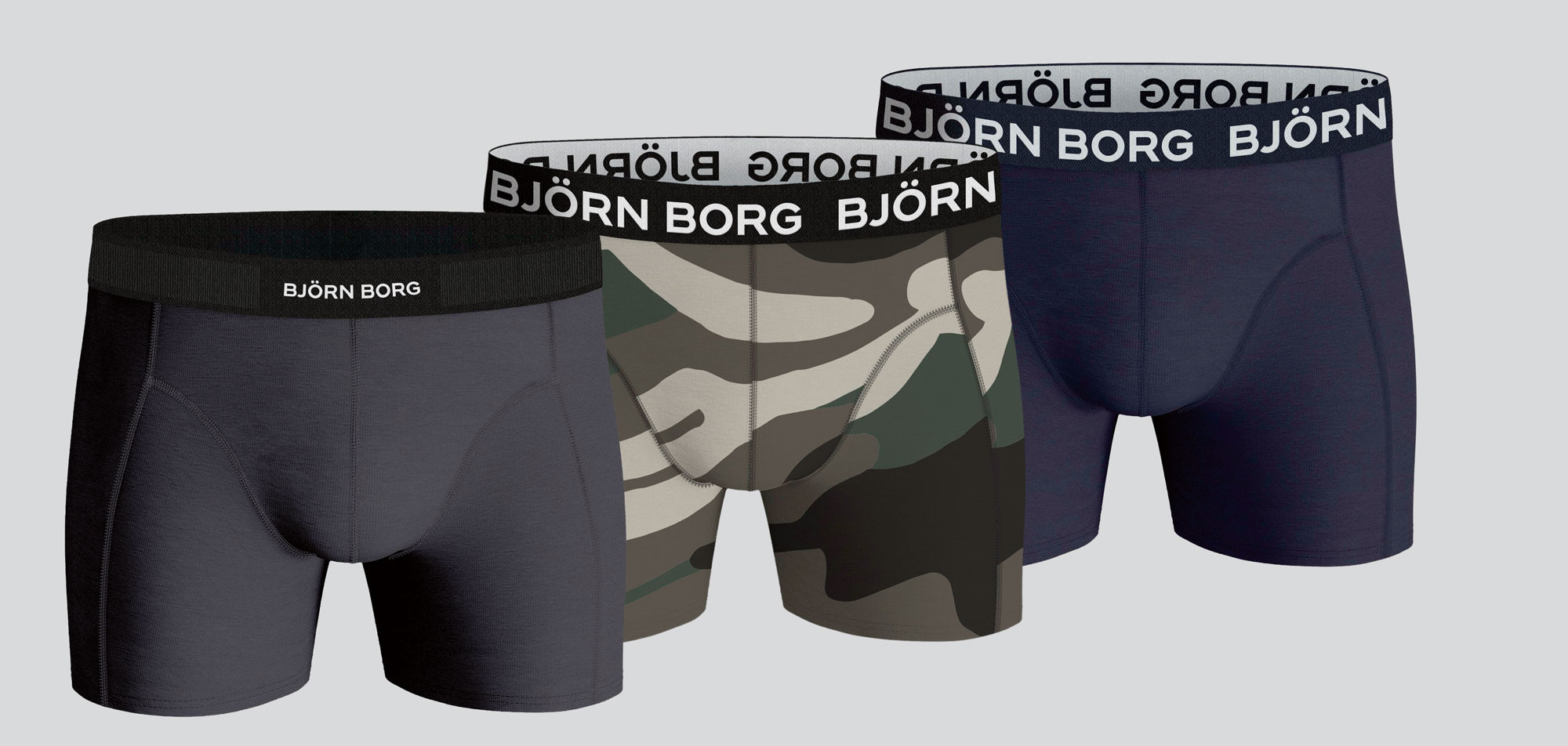 Bjorn Borg Core Boxershort 3-Pack 866, color Nee