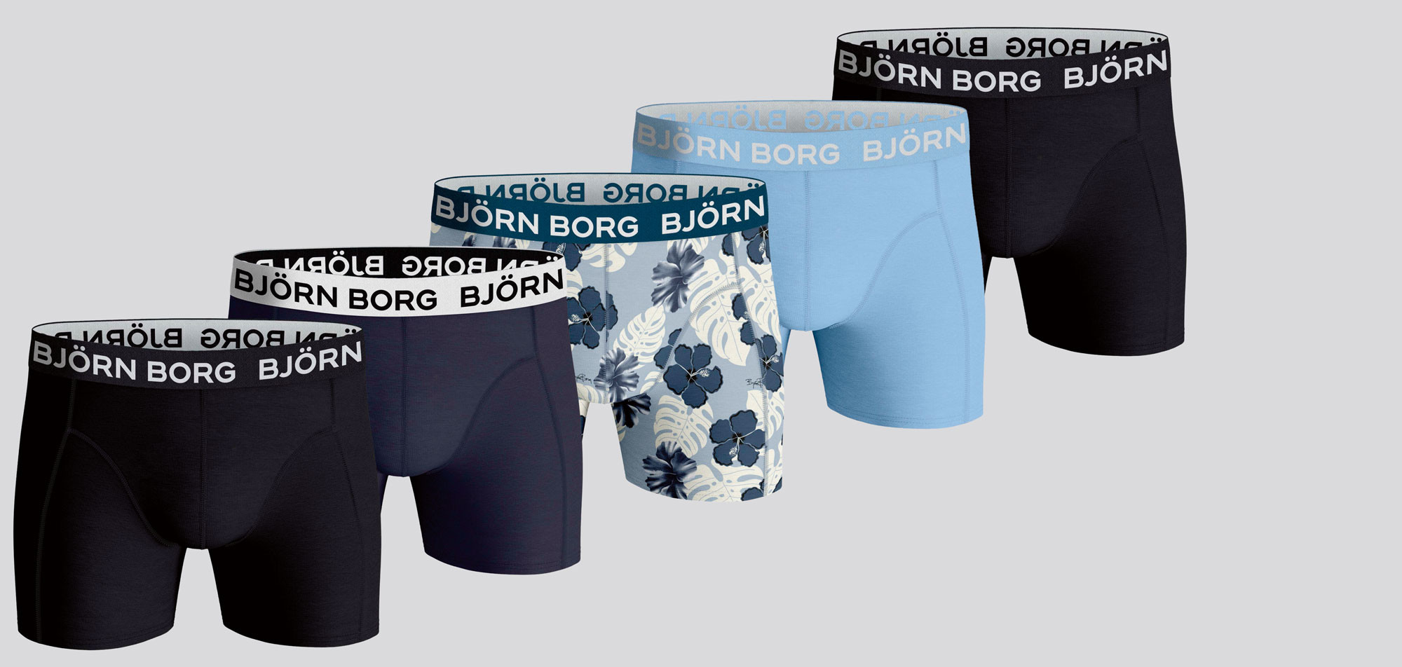 Bjorn Borg Essential Boxershort 5-Pack 887, color Nee