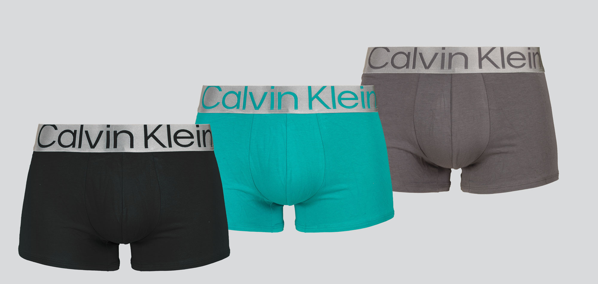 Calvin Klein Trunk 3-Pack NB3130A Reconsidered Steel, color Nee