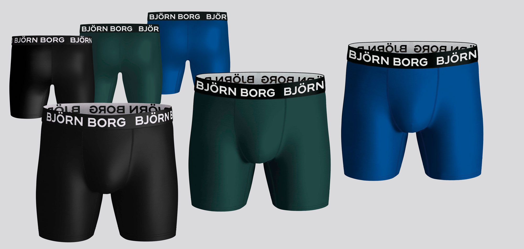 Bjorn Borg Performance Boxershort 3-Pack 1003, color Nee
