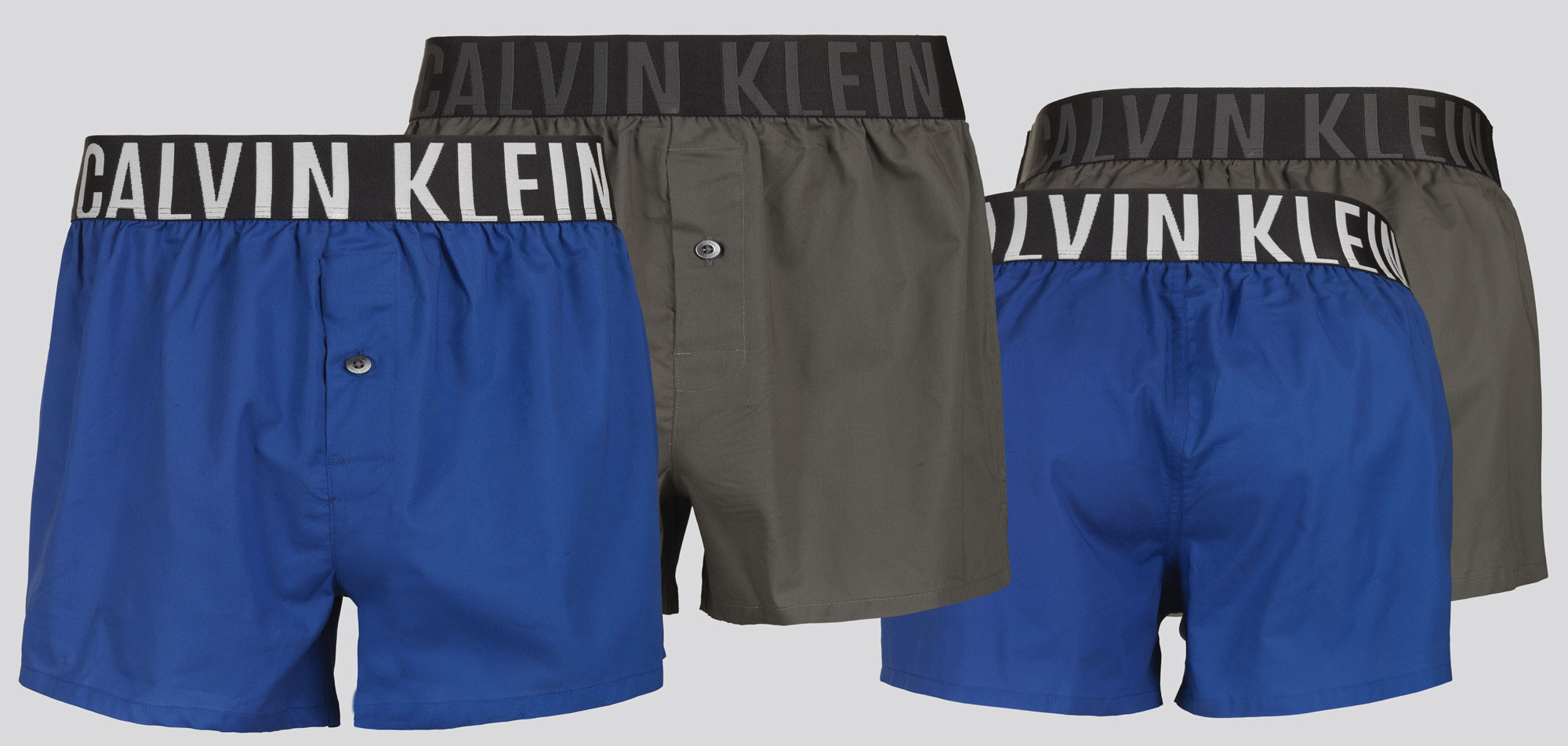 Calvin Klein Slim Fit Boxer 2-Pack NB2637A Intense Power, color Nee