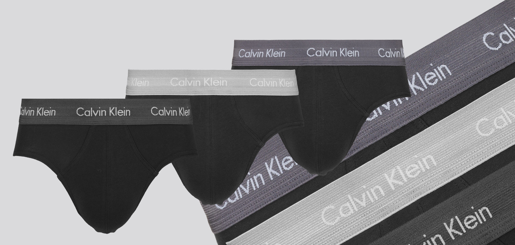 Calvin Klein Hip Brief 3-Pack U2661G, color Nee