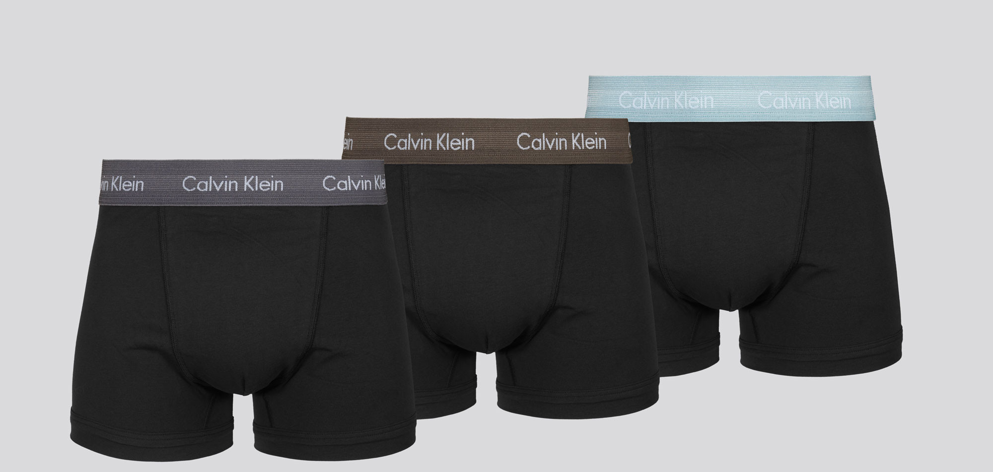Calvin Klein Trunk 3-Pack U2662G Cotton Stretch, color Nee