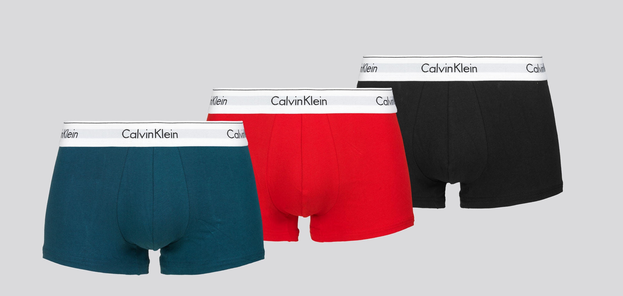 Calvin Klein Trunk 3-Pack NB2380A Modern Cotton Stretch, color Nee
