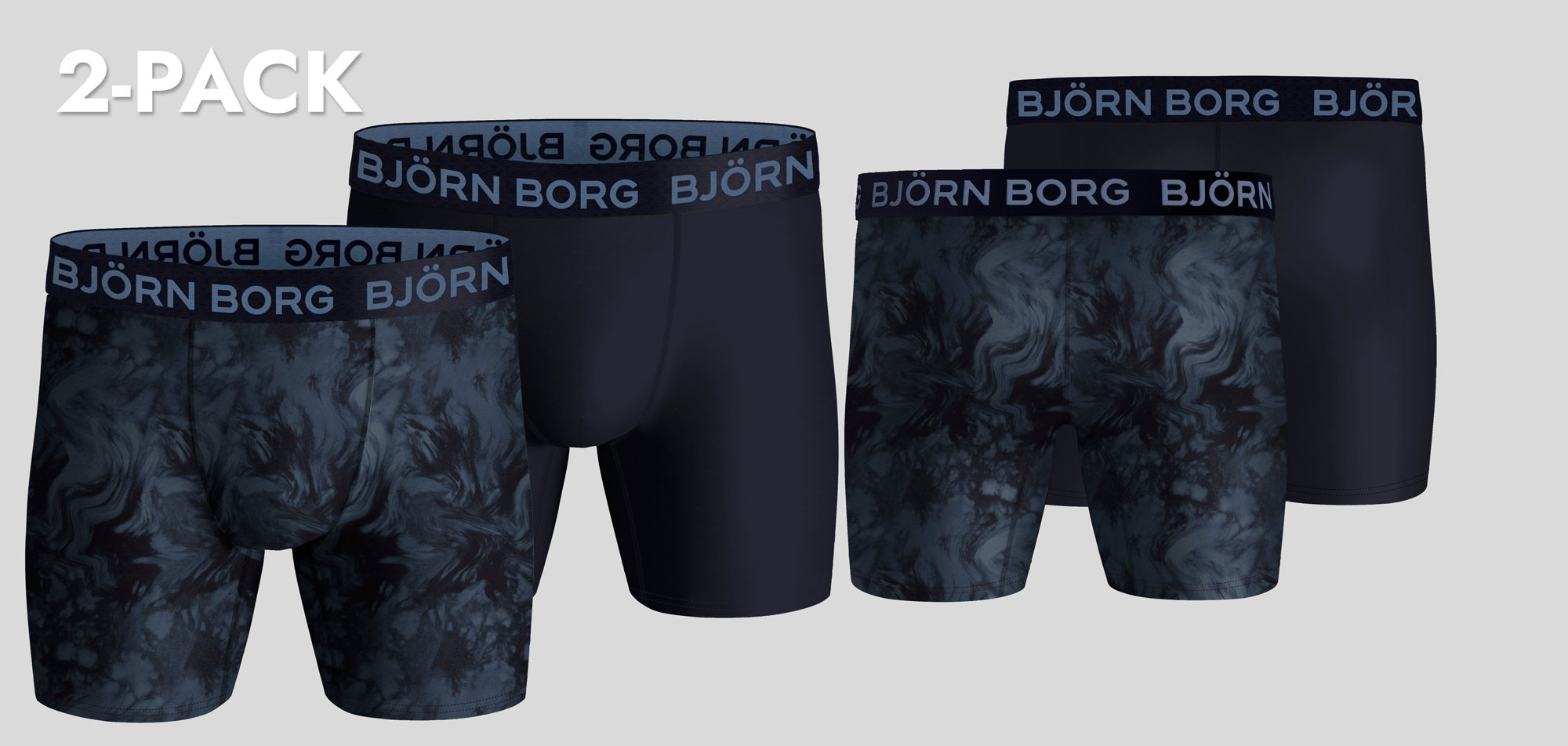 Bjorn Borg Boxershort 2-Pack 101 Performance MP003, color Nee