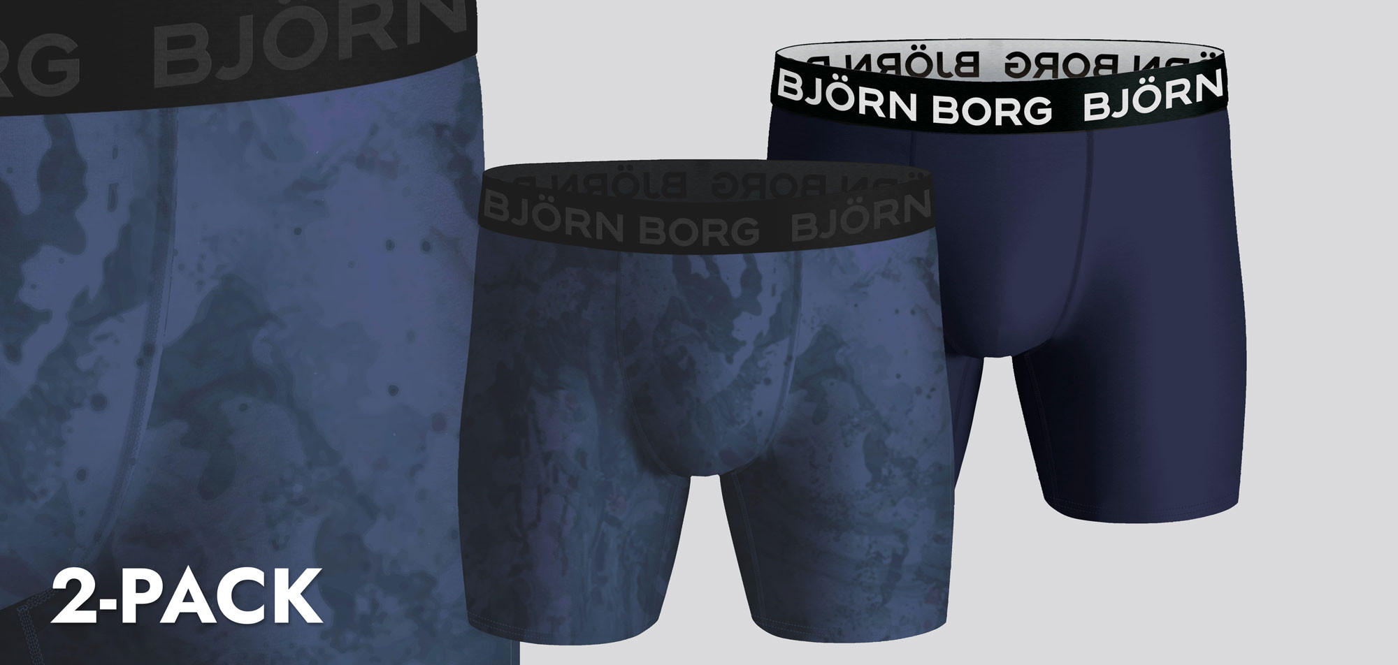 Bjorn Borg Boxershort 2-Pack 358 Performance MP002, color Nee