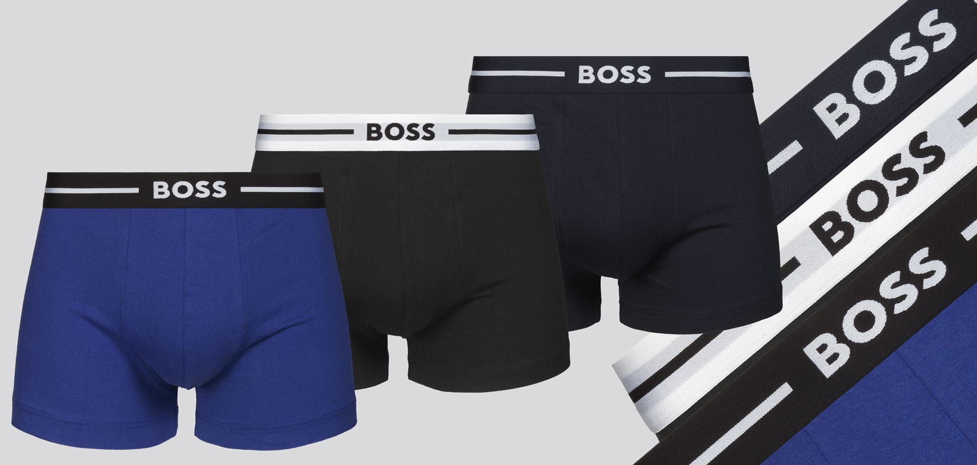 Boss Trunk 3-Pack 390 Bold, color Nee